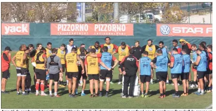  ?? (Photo Frank Muller) ?? Amputé de nombreux internatio­naux et blessés depuis plusieurs semaines, et renforcé par de nombreux ‘‘espoirs’’, le groupe va aujourd’hui retrouver du volume et des couleurs...