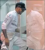  ??  ?? Lewis Hamilton.