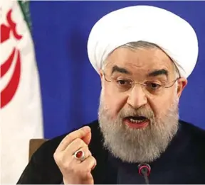  ??  ?? Rouhani limitera l’accès aux sites nucléaires iraniens aux personnels de l’AIE