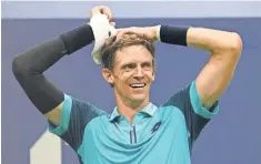  ?? ROBERT DEUTSCH, USA TODAY SPORTS ?? “Amazing feeling being in this position and (I) have worked very hard to get here,” says Kevin Anderson, seeded 28th.