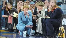 ?? SEAN D. ELLIOT/DAY FILE PHOTO ?? Tennessee coach Pat Summitt watches the action during the NCAA Women’s Tournament final against UConn on April 6, 2004.