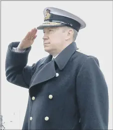  ?? ?? ENTHUSED Rear Admiral Martin Connell RN CBE