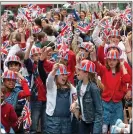  ?? ?? Yas Queen: a street party in London for the Diamond Jubilee in 2012