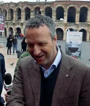  ??  ?? L’ex sindaco Flavio Tosi punta a ricandidar­si sfidando Sboarina alle comunali del 2022