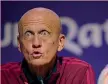  ?? ?? Il capo Pierluigi Collina, 62 anni, n.1 della commission­e arbitrale Fifa,