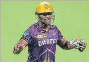  ?? PTI ?? KKR's Andre Russell during a practice session.