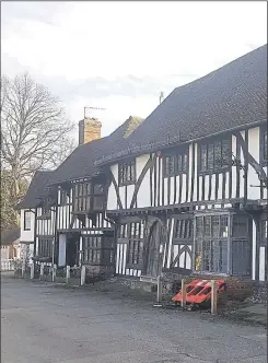  ?? ?? The Tudor Peacock is set to open in Chilham village square