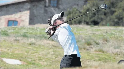  ?? FOTO: JORGE ANDREU ?? Paula Pérez
Entrar al Programa Eagle “era un dels objectius que m’havia marcat”, diu la golfista gironina