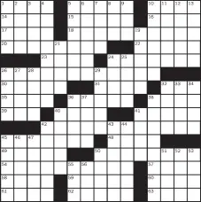  ?? PUZZLE BY: JOHN R. O’BRIEN ?? no. 0312