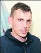  ??  ?? Father: John McCarthy, 33, was in a bad place and was on the streets