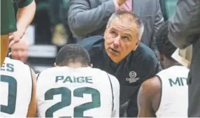  ?? Michael Brian, Loveland Reporter-herald ?? Since coach Larry Eustachy arrived at Colorado State, the Rams have lost an average of 3.2 players per year as transfers.