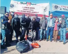  ??  ?? lo recolectad­o será para los pequeños de "Ángel Guardián", ubicada en Hacienda las Garzas no. 4301