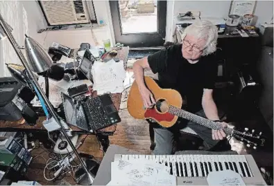  ?? AMBROSE BLAINE ?? Chip Taylor is still writing and recording new material at the age of 77. He's recently released a new album "Fix Your Words."