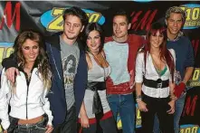  ?? Henny Ray Abrams / Associated Press ?? Chávez, far right, made a name for himself as a member of the supergroup RBD.