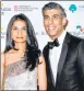  ?? AFP/FILE ?? Chancellor of the Exchequer Rishi Sunak (right) with his wife Akshata Murthy.