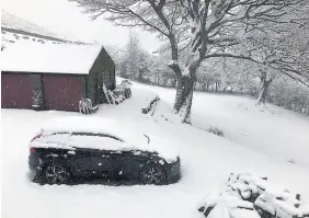  ??  ?? Snowy Helmshore by Susannah Penney