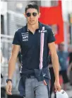  ??  ?? Esteban Ocon could be moving over to Renault