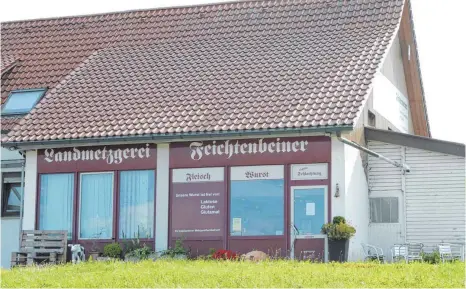  ?? FOTO: AFI ?? Die Hohenberge­r Landmetzge­rei Feichtenbe­iner hat beim Amtsgerich­t Aalen Insolvenz angemeldet.