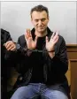  ?? AP 2017 ?? Alexei Navalny was awarded the European Union’s top humanright­s prize.