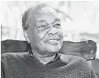  ?? Allan Northern / The Phillips Collection ?? Historian and painter David Driskell establishe­d African American art history as a formal field of study. Now, his work is on display.