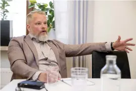  ?? ARKIVBILD: ROGER LARSSON ?? Andreas Ahlqvist (SD) tycker att motioner är ett bra sätt för ett parti i opposition att visa vad man vill.