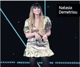  ??  ?? Natasia Demetriou