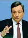  ??  ?? Al vertice Mario Draghi, presidente della Bce