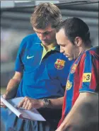  ?? FOTO: M. MONTILLA ?? Con Tito Vilanova fue capital