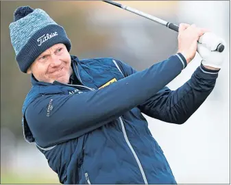  ?? ?? Stephen Gallacher is heading to the DP World Tour Q-school