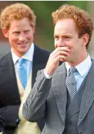  ??  ?? PATCHING THINGS UP: Tom with Prince Harry at a wedding in 2013