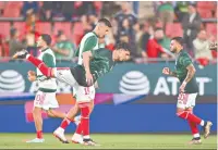  ?? ?? México alista su debut en el Mundial.