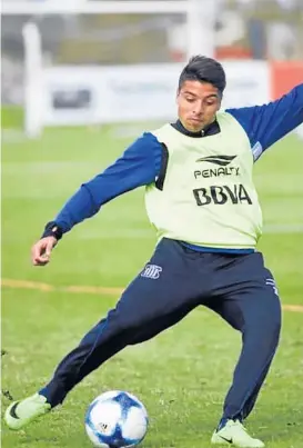  ?? (RAMIRO PEREYRA) ?? De regreso. Para Kudelka no es lo mismo con Palacios que sin él. “El Tucu”, quien no estuvo en Junín, jugaría contra Defensores.