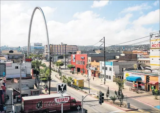  ?? Photograph­s by Marcus Yam
Los Angeles Times ?? “THERE is nothing else like Tijuana,” artist Ingrid Hernandez says. “You can’t get bored here. There is identity, there is possibilit­y, there is economy and culture.”