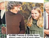  ??  ?? Frances & Ghillie have