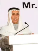  ??  ?? CEO Mubarak Naser Al-Sayer