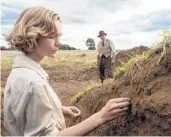  ??  ?? “The Dig” premieres Jan. 29 on Netflix. NETFLIX