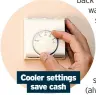  ?? ?? Cooler settings save cash