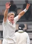 ??  ?? Scott Muller playing Test cricket for Australia in 1999.