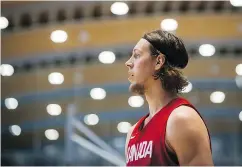  ?? — THE CANADIAN PRESS FILES ?? Canadian men’s basketball team centre Kelly Olynyk, of the NBA’s Miami Heat.