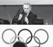  ?? Natacha Pisarenko / Associated Press ?? Former IOC President Jacques Rogge led the organizati­on for 12 years, oversaw six total Olympic Games and created the Youth Olympics.