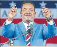  ?? AP PHOTO ?? National Baseball Hall of Fame inductee Pedro Martinez speaks during an induction ceremony at the Clark Sports Center Sunday in Cooperstow­n, N.Y.