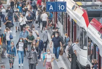  ?? KEYSTONE ?? Quasi impossibil­e sapere dove siano avvenuti i contagi anonimi sui treni