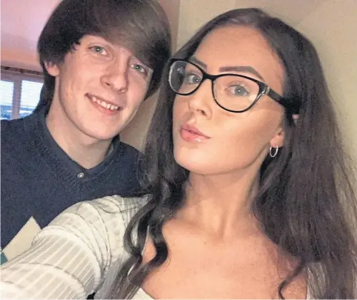  ?? ?? POSSIBLE PRISON TERM: Dundee student Grace Ross, 21, pled guilty to causing Joshua Kerr’s death by careless driving. Ross was travelling at 2.3mph before she hit him.