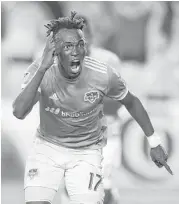  ?? Yi-Chin Lee / Houston Chronicle ?? Alberth Elis gave the Dynamo a boost with 10 regular-season goals in 2017.