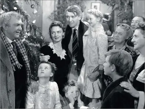  ??  ?? WHAT”S NEXT? Two studios are considerin­g making a sequel to the classic Christmas film It’s A Wonderful Life – which makes one think about other possibilit­ies.