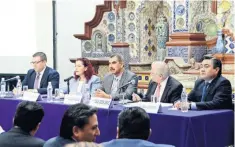  ??  ?? Ayer se llevo a cabo el Foro Criterios técnico-normativos para determinar las circunscri­pciones por demarcació­n territoria­l en la Ciudad de México.