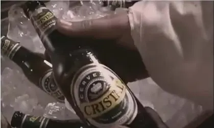  ?? ?? Cue jingle … Star Wars Cerveza Cristal beer edit, part of a 2003 campaign in Chile called Stop the Zapping. Photograph: CCU/ Lucasfilm