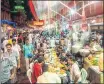  ??  ?? Department­s have been told to ensure that vendors do not extend their shops over the footpath and road at at Mohammed Ali Road, the area which sees maximum footfalls during the month, as this will hinder the smooth flow of traffic. The civic body’s...