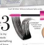  ??  ?? COVERGIRL ®
Full Lash m Mascara by
LashBlast