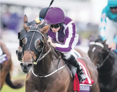  ??  ?? THRILLER. Mendelssoh­n will be looking to break the jinx of European horses when he runs in the Kentucky Derby at Churchill Downs on Saturday.